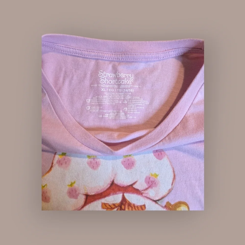 Pink Graphic Short Sleeve Tee